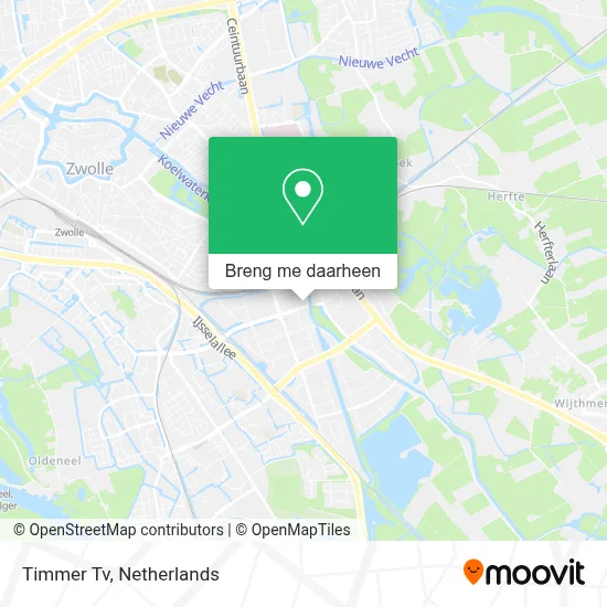 Timmer Tv kaart