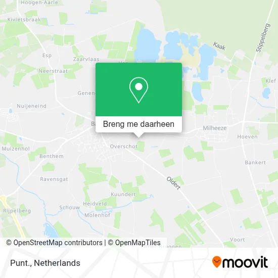 Punt. kaart