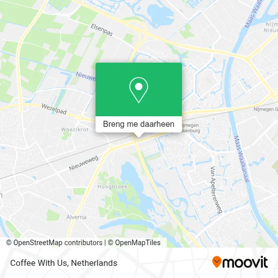 Coffee With Us kaart