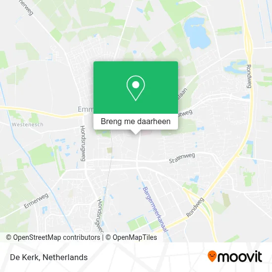 De Kerk kaart