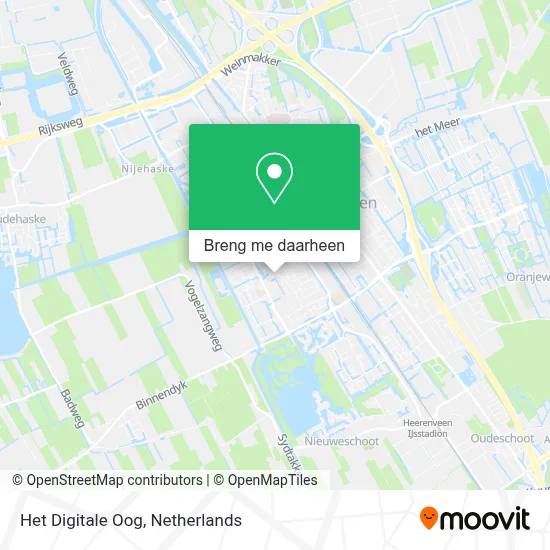 Het Digitale Oog kaart