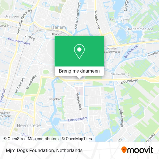 Mjm Dogs Foundation kaart