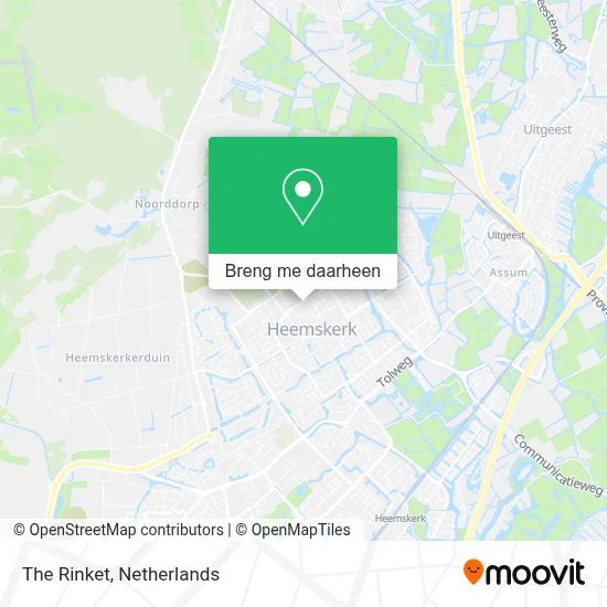 The Rinket kaart