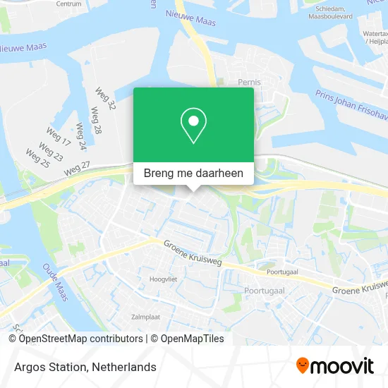 Argos Station kaart
