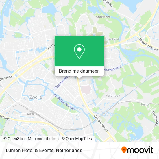 Lumen Hotel & Events kaart