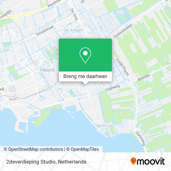 2deverdieping Studio kaart