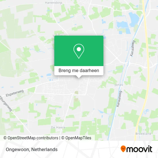 Ongewoon kaart