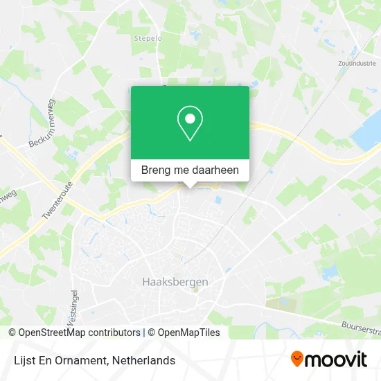 Lijst En Ornament kaart