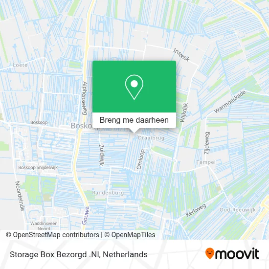 Storage Box Bezorgd .Nl kaart