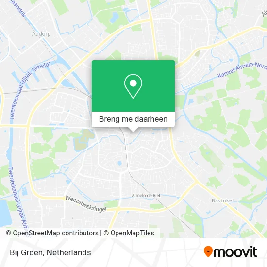 Bij Groen kaart