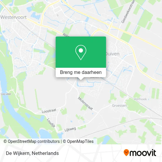 De Wijkern kaart