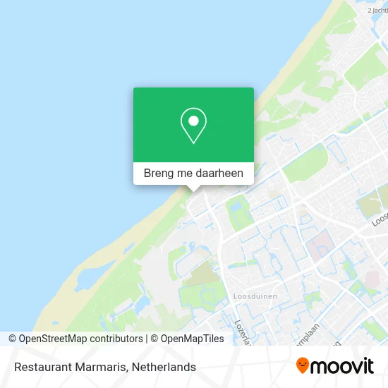 Restaurant Marmaris kaart