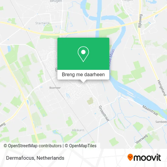 Dermafocus kaart