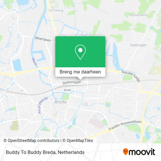Buddy To Buddy Breda kaart