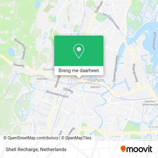 Shell Recharge kaart