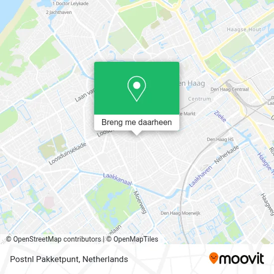 Postnl Pakketpunt kaart