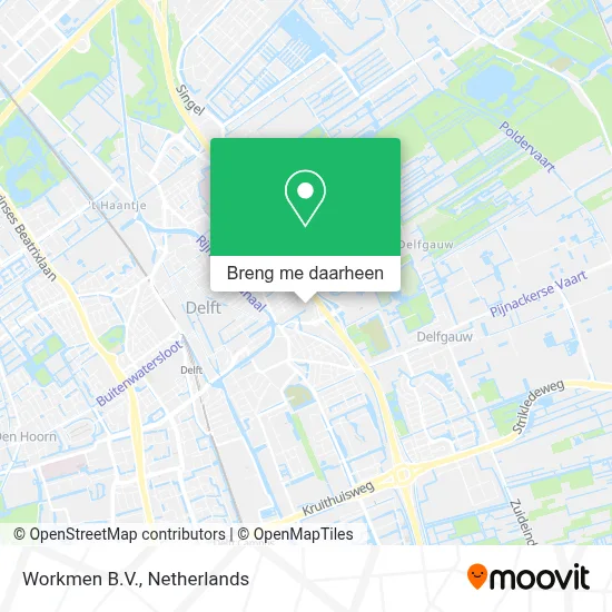 Workmen B.V. kaart