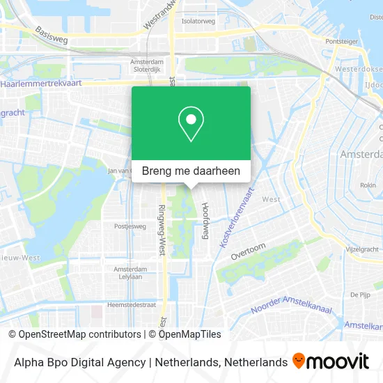 Alpha Bpo Digital Agency | Netherlands kaart