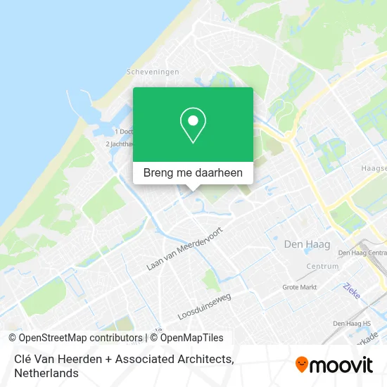 Clé Van Heerden + Associated Architects kaart