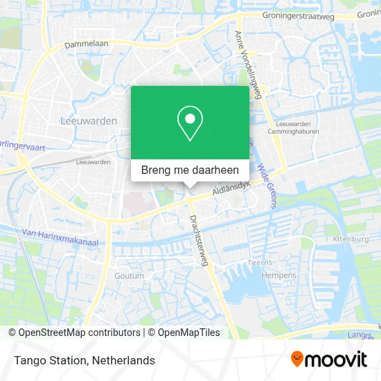 Tango Station kaart