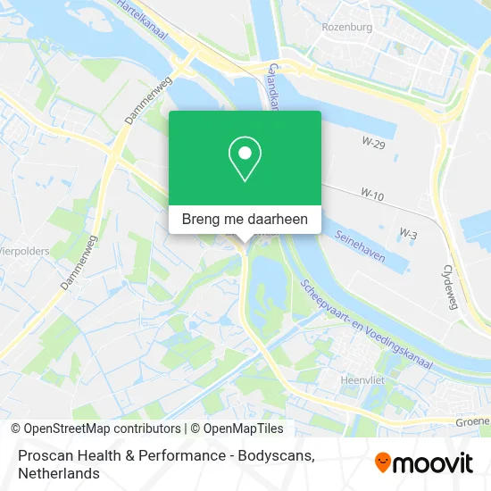Proscan Health & Performance - Bodyscans kaart
