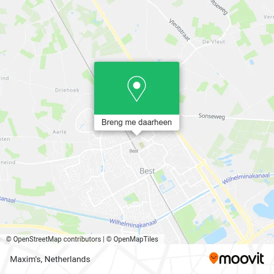 Maxim's kaart