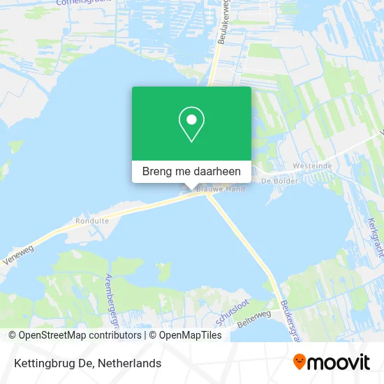 Kettingbrug De kaart