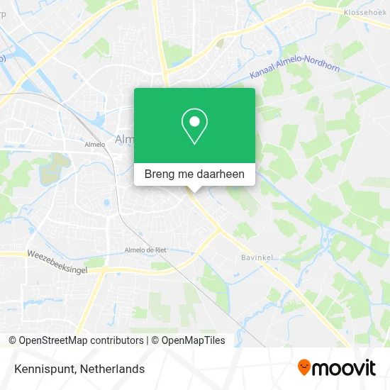 Kennispunt kaart