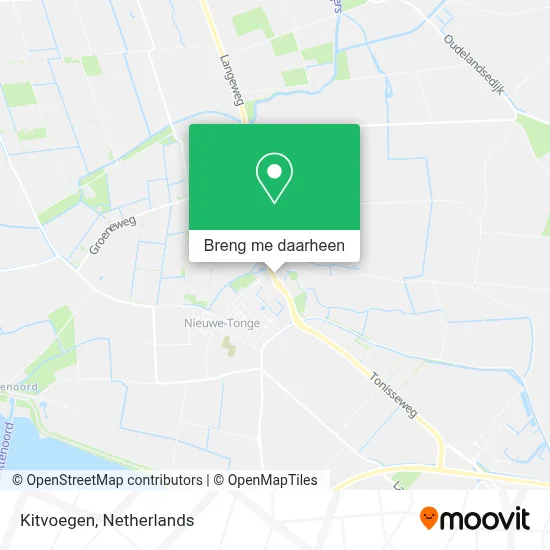 Kitvoegen kaart
