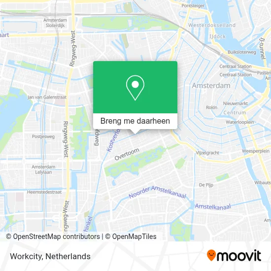 Workcity kaart
