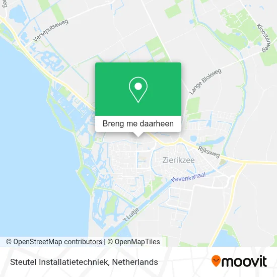 Steutel Installatietechniek kaart