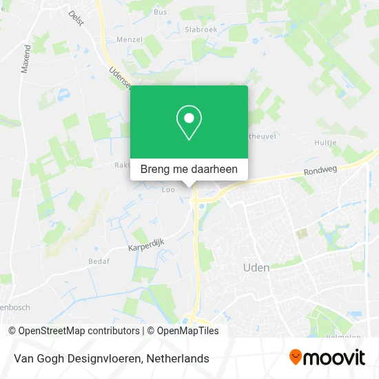 Van Gogh Designvloeren kaart