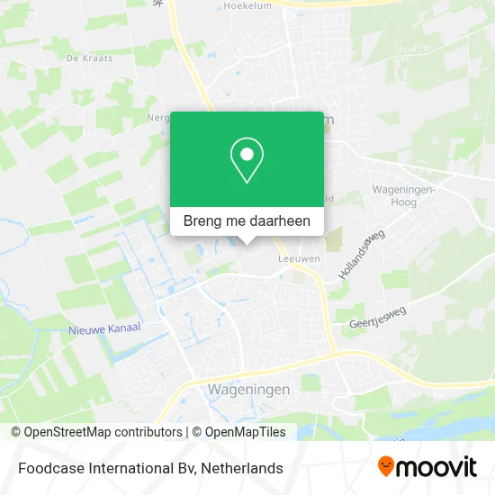 Foodcase International Bv kaart