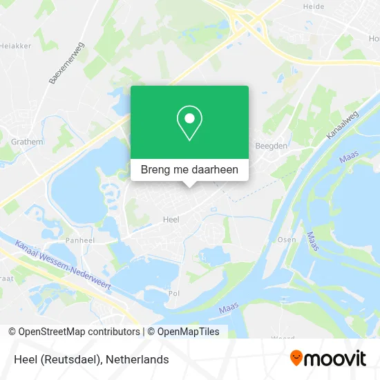 Heel (Reutsdael) kaart