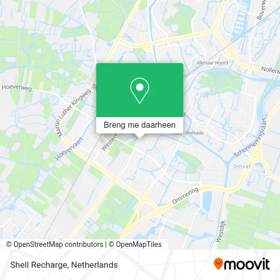 Shell Recharge kaart