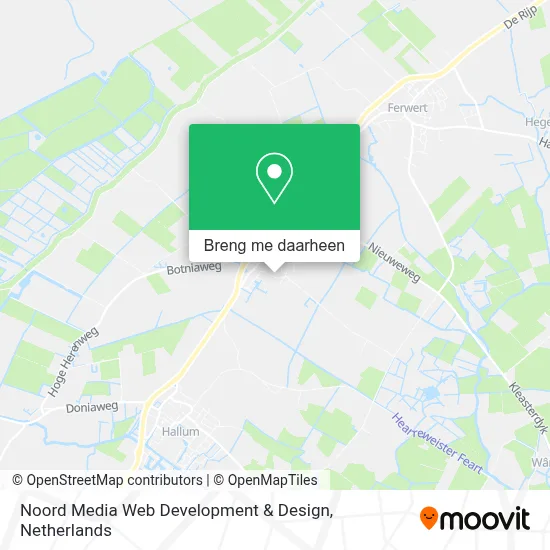 Noord Media Web Development & Design kaart