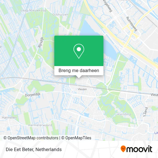 Die Eet Beter kaart