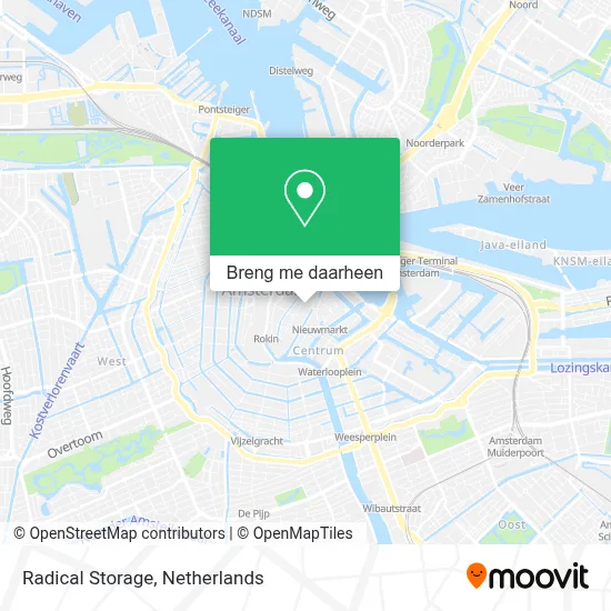 Radical Storage kaart