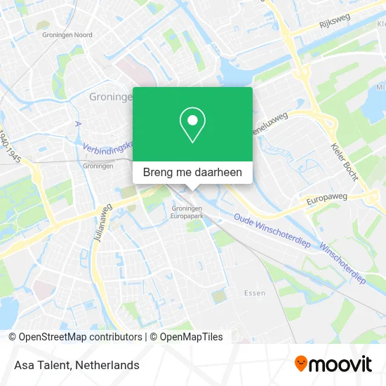 Asa Talent kaart