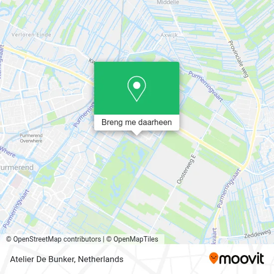 Atelier De Bunker kaart