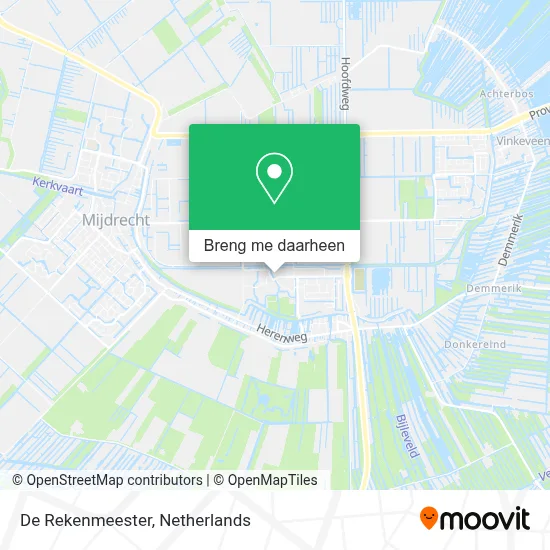 De Rekenmeester kaart