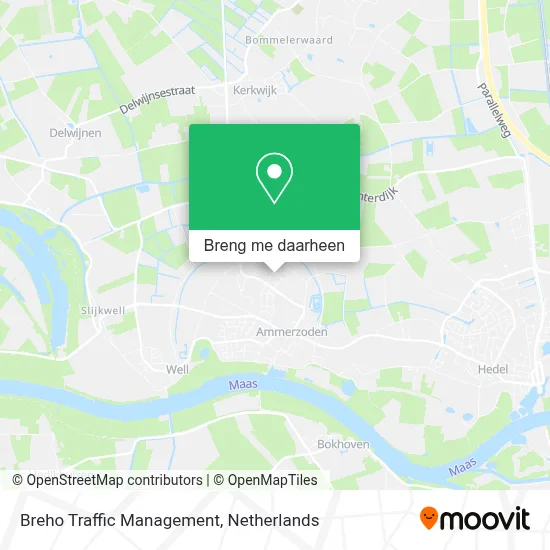 Breho Traffic Management kaart