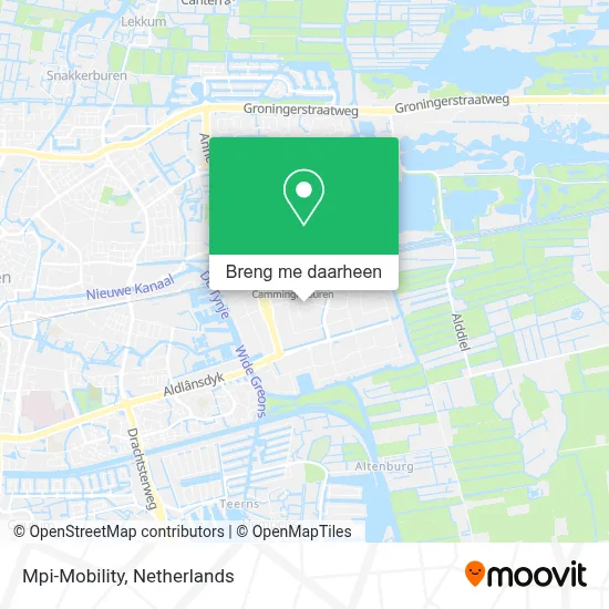 Mpi-Mobility kaart