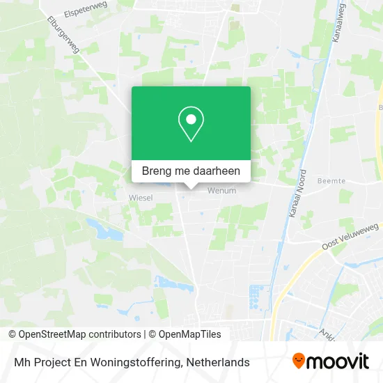 Mh Project En Woningstoffering kaart