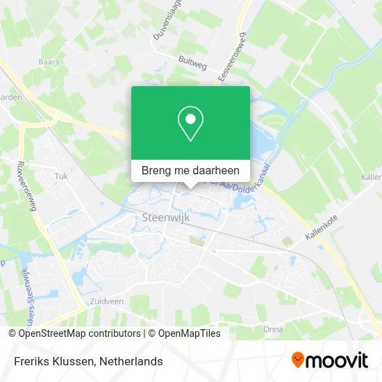 Freriks Klussen kaart