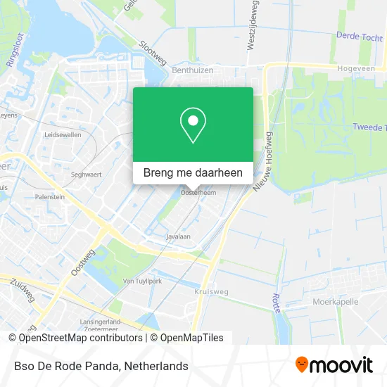 Bso De Rode Panda kaart