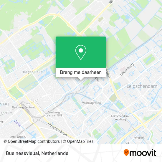 Businessvisual kaart