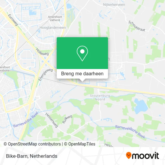 Bike-Barn kaart