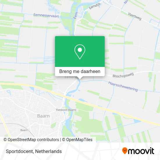 Sportdocent kaart