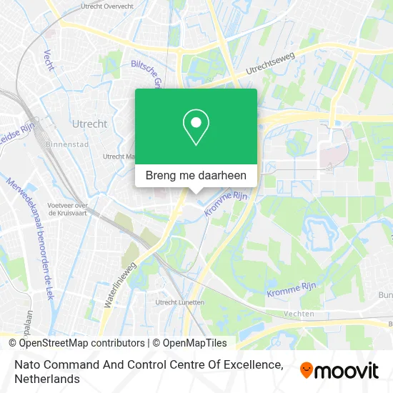 Nato Command And Control Centre Of Excellence kaart